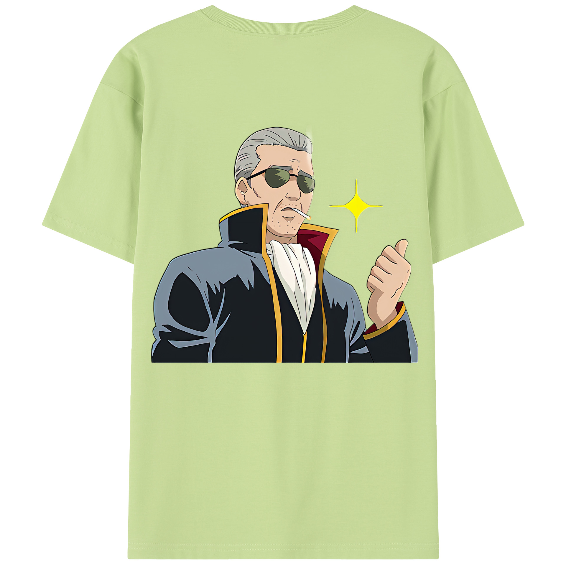 （画像用） ぎんたま 坂田銀時（さかたぎんとき） 神楽 志村新八（しむら しんぱち） GINTAMA Sakata Gintoki Kagura Shimura Shinpachi 綿100％半袖Tシャツ（背面プリント）